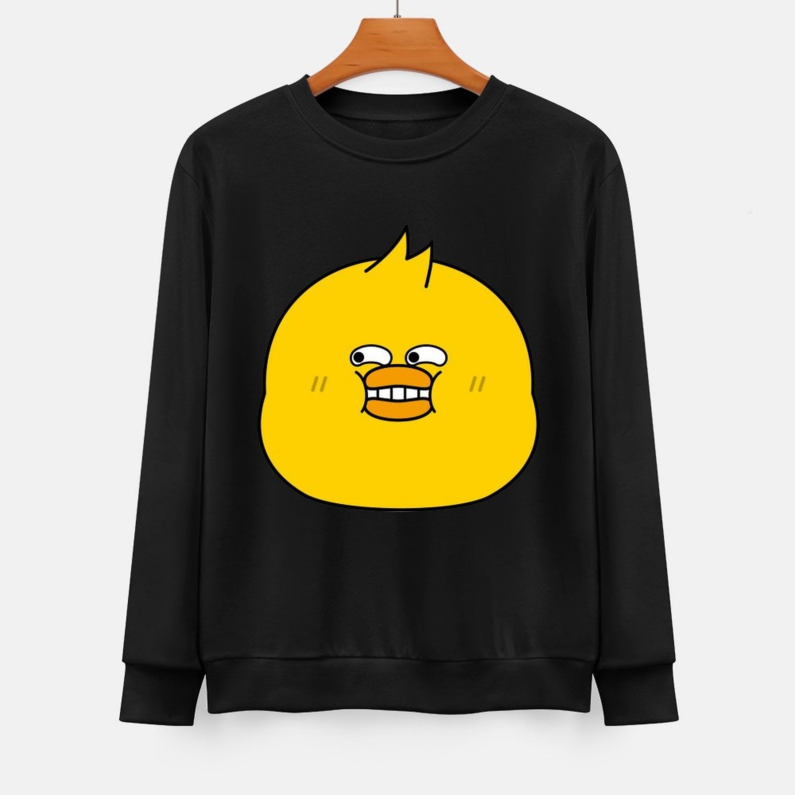 Front Patterned Long Sleeve TopLong Lasting TrueStyle